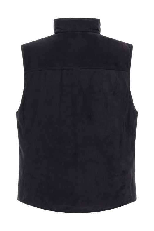 Suede vest Blue Suede vest Blue