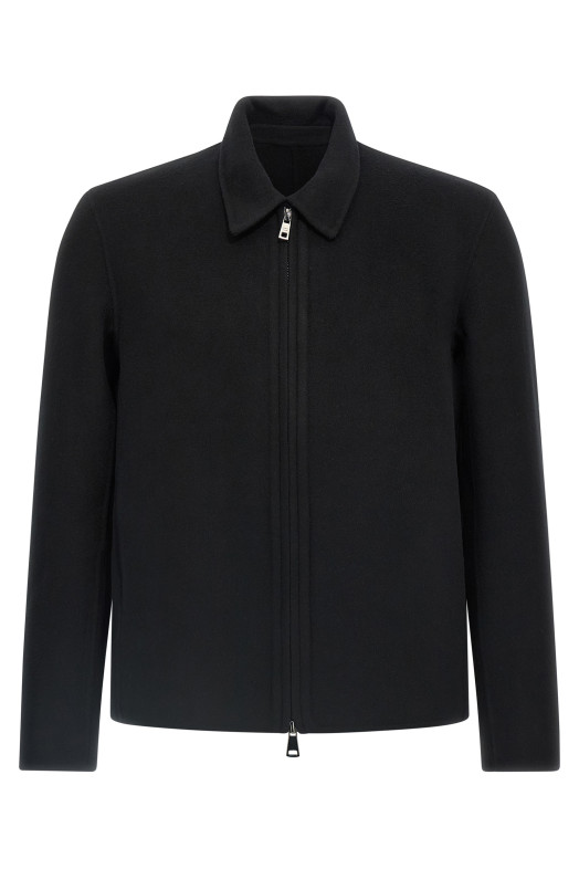 Cashmere wool jacket Black