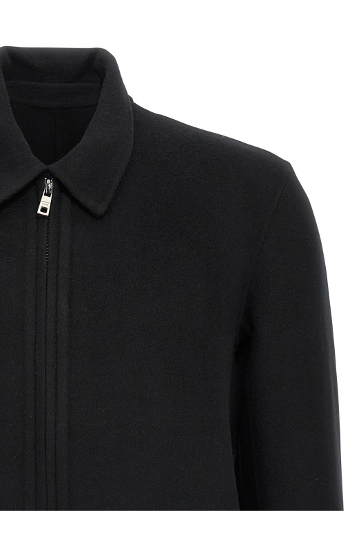 Cashmere wool jacket Black
