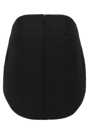 'Circle Satin' skirt Black 'Circle Satin' skirt Black