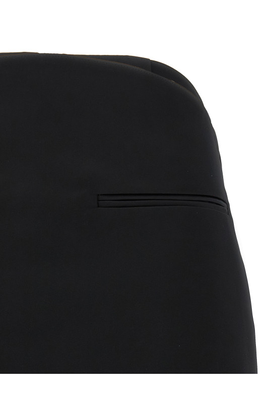 'Circle Satin' skirt Black 'Circle Satin' skirt Black