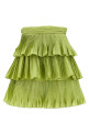 Skirt Velentino Garavani Taffetà Green