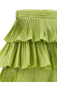 Skirt Velentino Garavani Taffetà Green