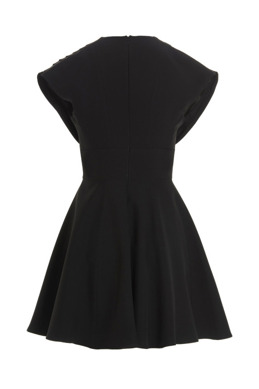 Плісирована міні-сукня Black GIOVANNI BEDIN (501606TE57429000)