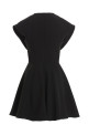 Плісирована міні-сукня Black GIOVANNI BEDIN (501606TE57429000)