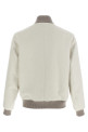 Wool bomber jacket White Wool bomber jacket White