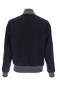 Wool bomber jacket Blue