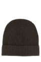 Ribbed wool beanie Brown Ribbed wool beanie Brown