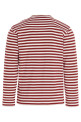 Logo patch stripes t-shirt Red Logo patch stripes t-shirt Red