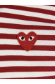Logo patch stripes t-shirt Red Logo patch stripes t-shirt Red