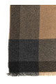 Шарф Check Сірий BRUNELLO CUCINELLI MSC666AGCM872 Шарф Check Сірий BRUNELLO CUCINELLI MSC666AGCM872
