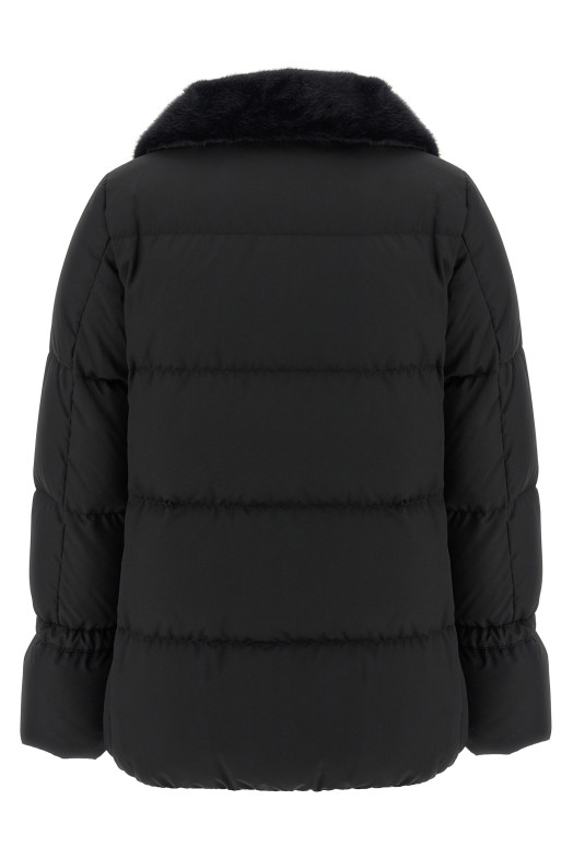 Коротка пухова куртка Чорна HERNO PI002141D12414Z9300 Коротка пухова куртка Чорна HERNO PI002141D12414Z9300