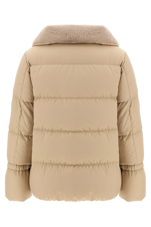 Short down jacket Beige Short down jacket Beige