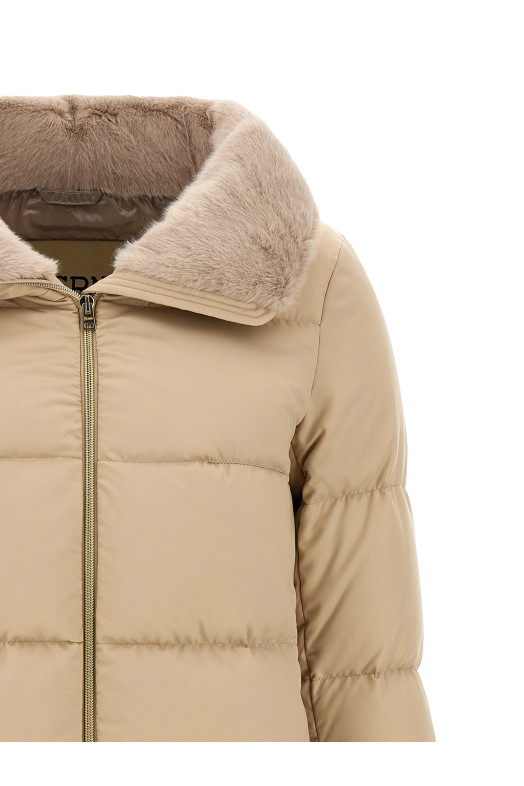 Short down jacket Beige Short down jacket Beige