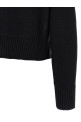 Светр з ефектом потертості Чорний MM6 MAISON MARGIELA S52HA0285M13044900 Светр з ефектом потертості Чорний MM6 MAISON MARGIELA S52HA0285M13044900