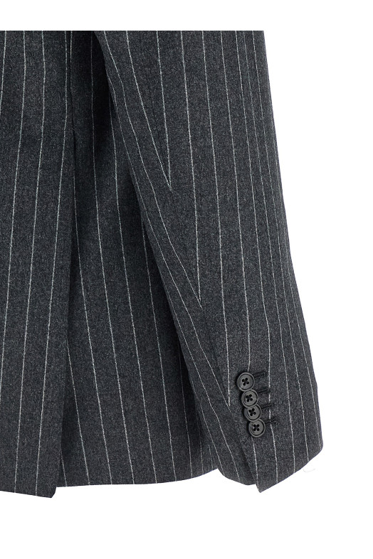 Сукня в смужку Сіра TAGLIATORE 2SVS26B11070038S3115