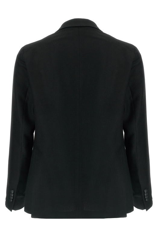 Micro squares blazer Black