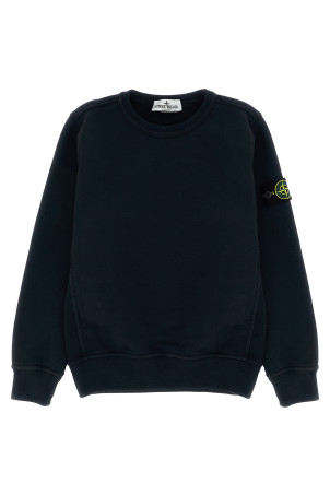Світшот з логотипом Чорний STONE ISLAND JUNIOR K2S166100001S0A20V0029 Світшот з логотипом Чорний STONE ISLAND JUNIOR K2S166100001S0A20V0029