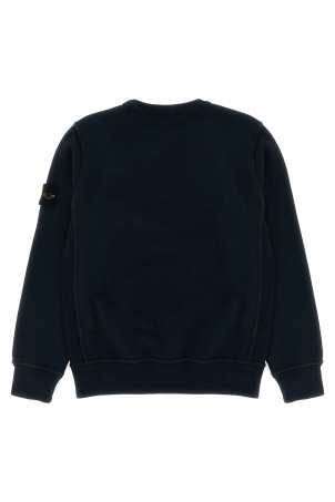Світшот з логотипом Чорний STONE ISLAND JUNIOR K2S166100001S0A20V0029 Світшот з логотипом Чорний STONE ISLAND JUNIOR K2S166100001S0A20V0029