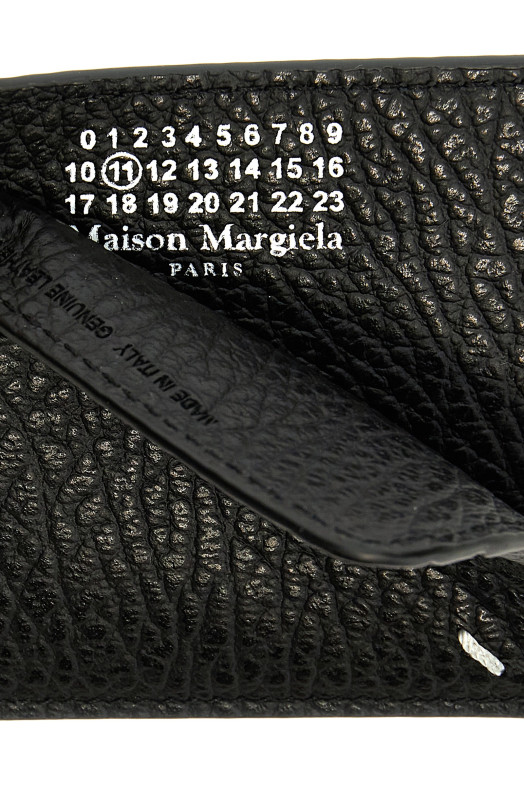 'Four Stitches' card holder Black 'Four Stitches' card holder Black