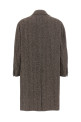 Однобортне кашемірове пальто коричневе BRUNELLO CUCINELLI MV4059155KC110
