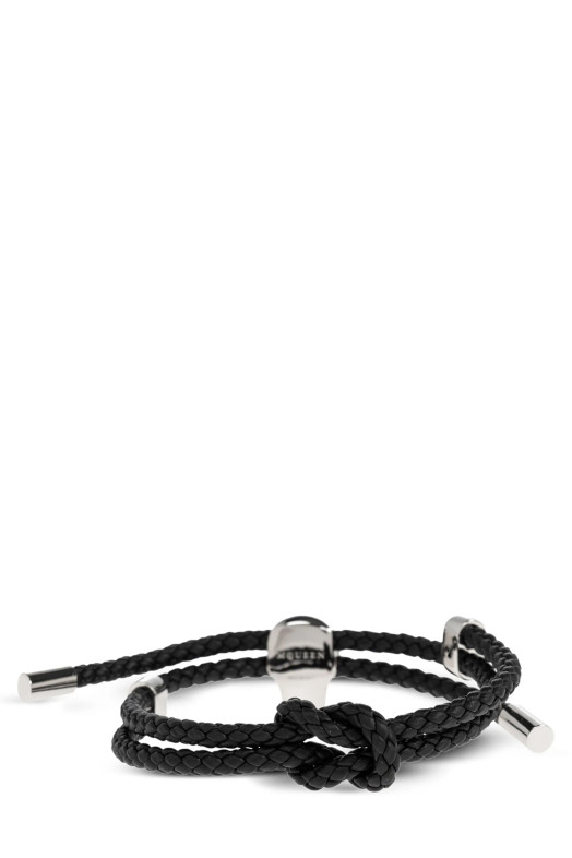 Braided bracelet Black Braided bracelet Black