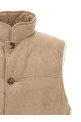 Suede vest Beige Suede vest Beige