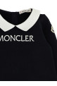 Комбінезон з вишитим логотипом Чорний MONCLER ENFANT K29518L0000489A23778 Комбінезон з вишитим логотипом Чорний MONCLER ENFANT K29518L0000489A23778