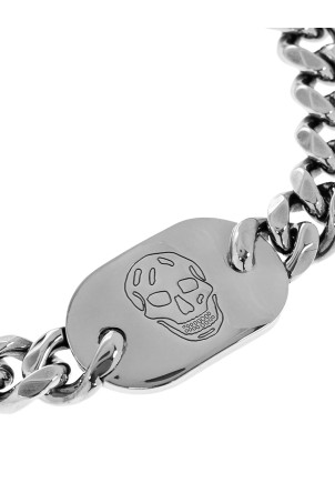 'Skull plate' bracelet Silver 'Skull plate' bracelet Silver