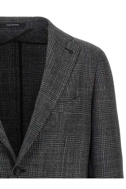 Блейзер в клетку Серый TAGLIATORE 1SMC22K010105C1131 Блейзер в клетку Серый TAGLIATORE 1SMC22K010105C1131