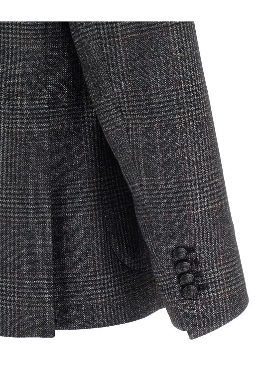 Блейзер в клетку Серый TAGLIATORE 1SMC22K010105C1131 Блейзер в клетку Серый TAGLIATORE 1SMC22K010105C1131