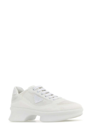 White mesh sneakers Black PRADA (1E937NF050YZU) White mesh sneakers Black PRADA (1E937NF050YZU)