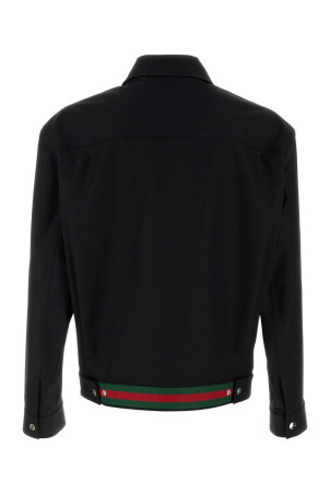 Черная хлопковая куртка Black GUCCI (827503ZAQH5) Черная хлопковая куртка Black GUCCI (827503ZAQH5)