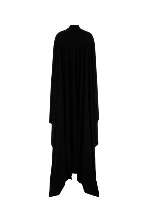 Black stretch viscose dress Black BALENCIAGA (838789TRV23)