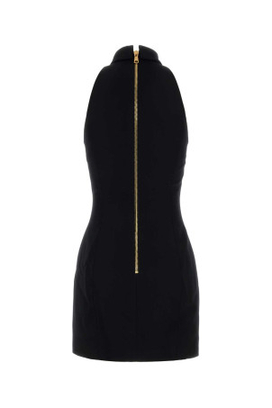 Black wool mini dress BALMAIN (FF1R5131WC09)