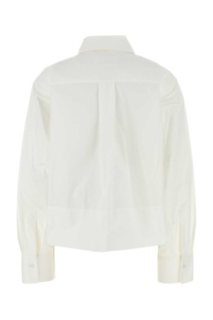 Белая рубашка из поплина White JIL SANDER (J02DL0205J45002) Белая рубашка из поплина White JIL SANDER (J02DL0205J45002)