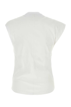 Белая хлопковая футболка Nayda ISABEL MARANT (TS0175FAA1N41I) Белая хлопковая футболка Nayda ISABEL MARANT (TS0175FAA1N41I)