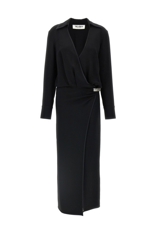 Платье-футляр Черный THE ATTICO 251WCW00242100 Платье-футляр Черный THE ATTICO 251WCW00242100