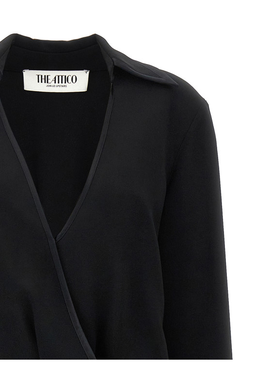 Платье-футляр Черный THE ATTICO 251WCW00242100 Платье-футляр Черный THE ATTICO 251WCW00242100