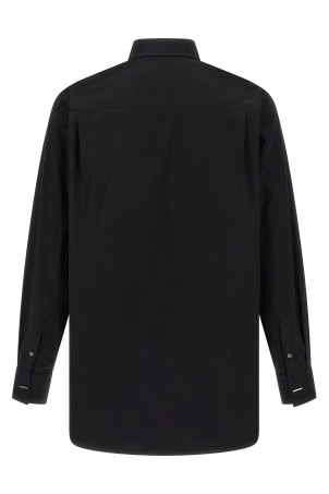 Logo embroidery shirt Black Logo embroidery shirt Black