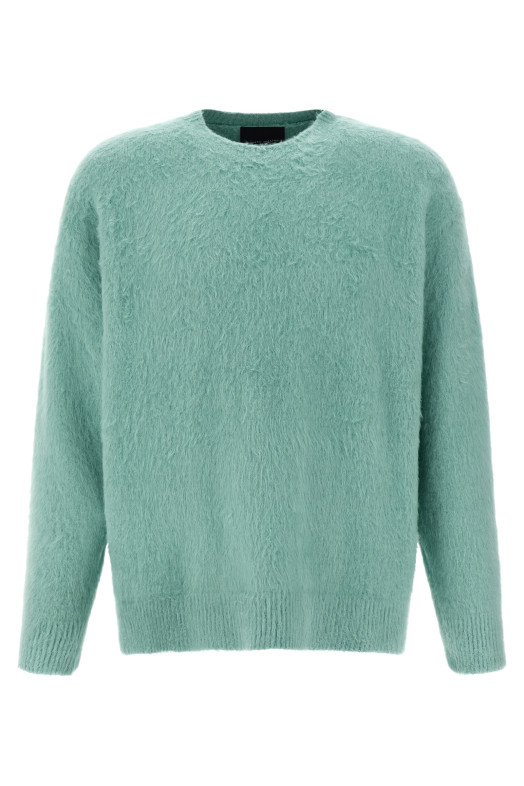 Shearling cotton sweater BLUE Shearling cotton sweater BLUE