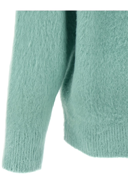 Shearling cotton sweater BLUE Shearling cotton sweater BLUE