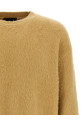 Shearling cotton sweater Beige Shearling cotton sweater Beige