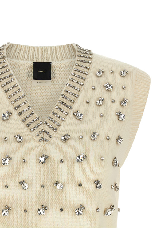 PINKO 'Ponziane' біла сукня 105639A2TRZ13