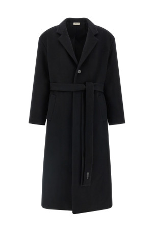 Пальто «Relaxed» Чорне FG25FW64645MELBLACK Пальто «Relaxed» Чорне FG25FW64645MELBLACK