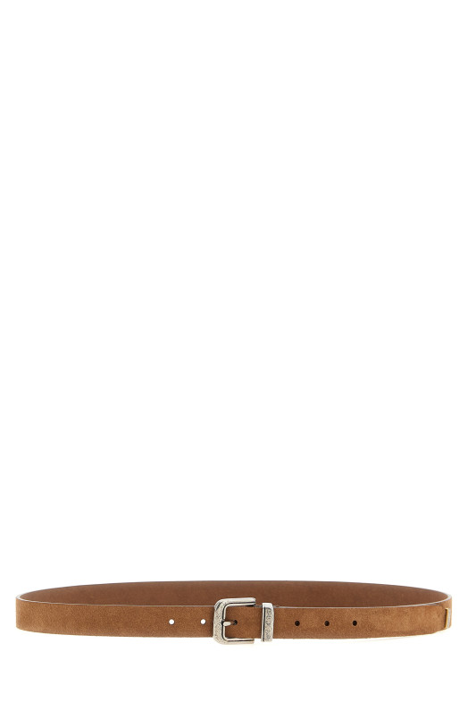 Suede belt Brown Suede belt Brown