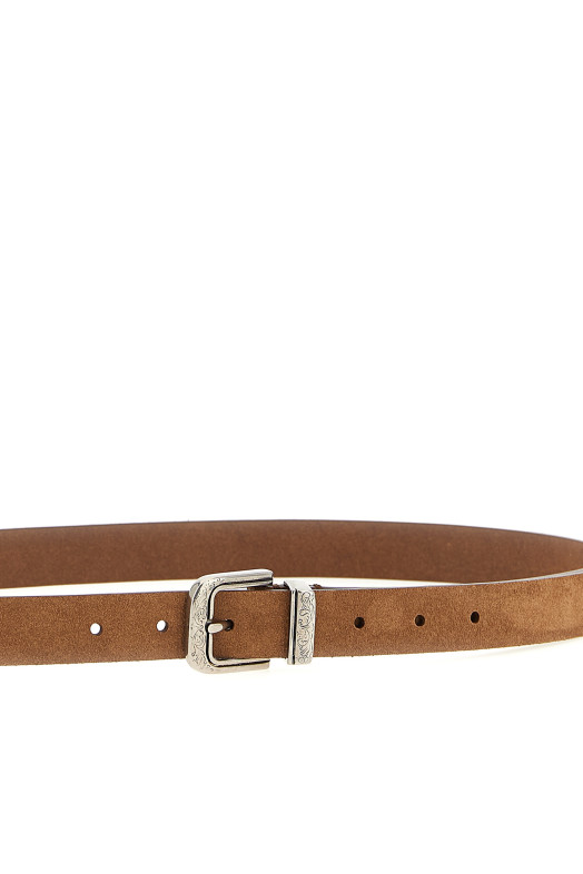 Suede belt Brown Suede belt Brown