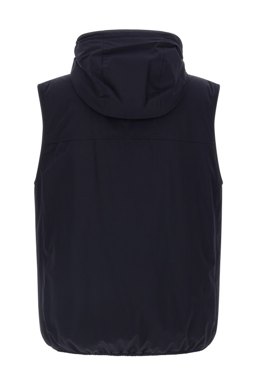 Hooded vest Blue Hooded vest Blue
