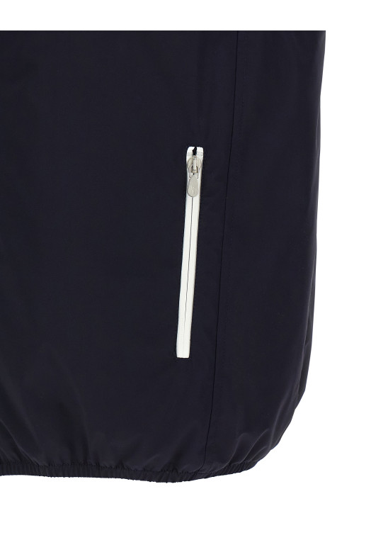 Hooded vest Blue Hooded vest Blue