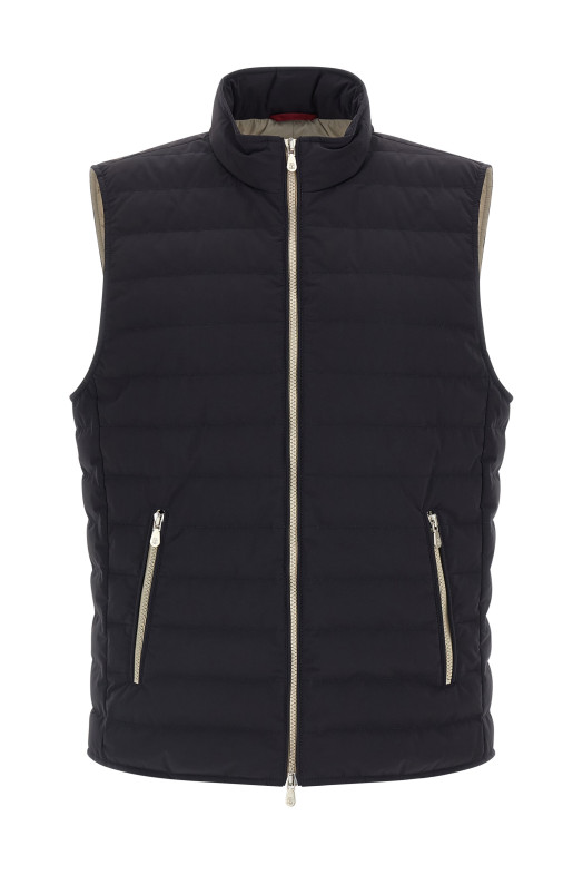 Quilted vest Blue Quilted vest Blue